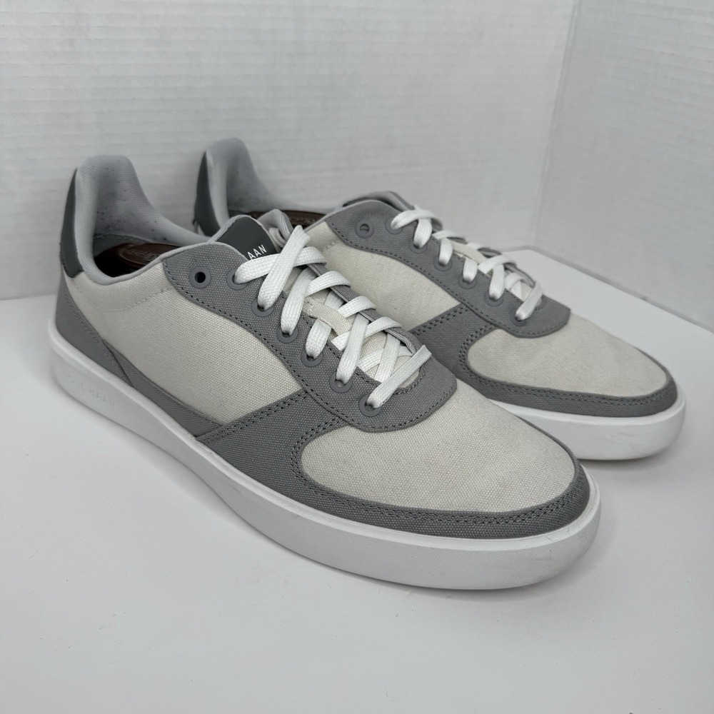 Cole Haan GCC Daily Turf Canvas Sneakers
C40093 Size 9 M Gray Ivory Summer
